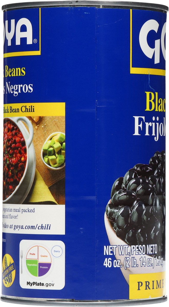 slide 7 of 14, Goya Black Beans 46 oz, 46 oz