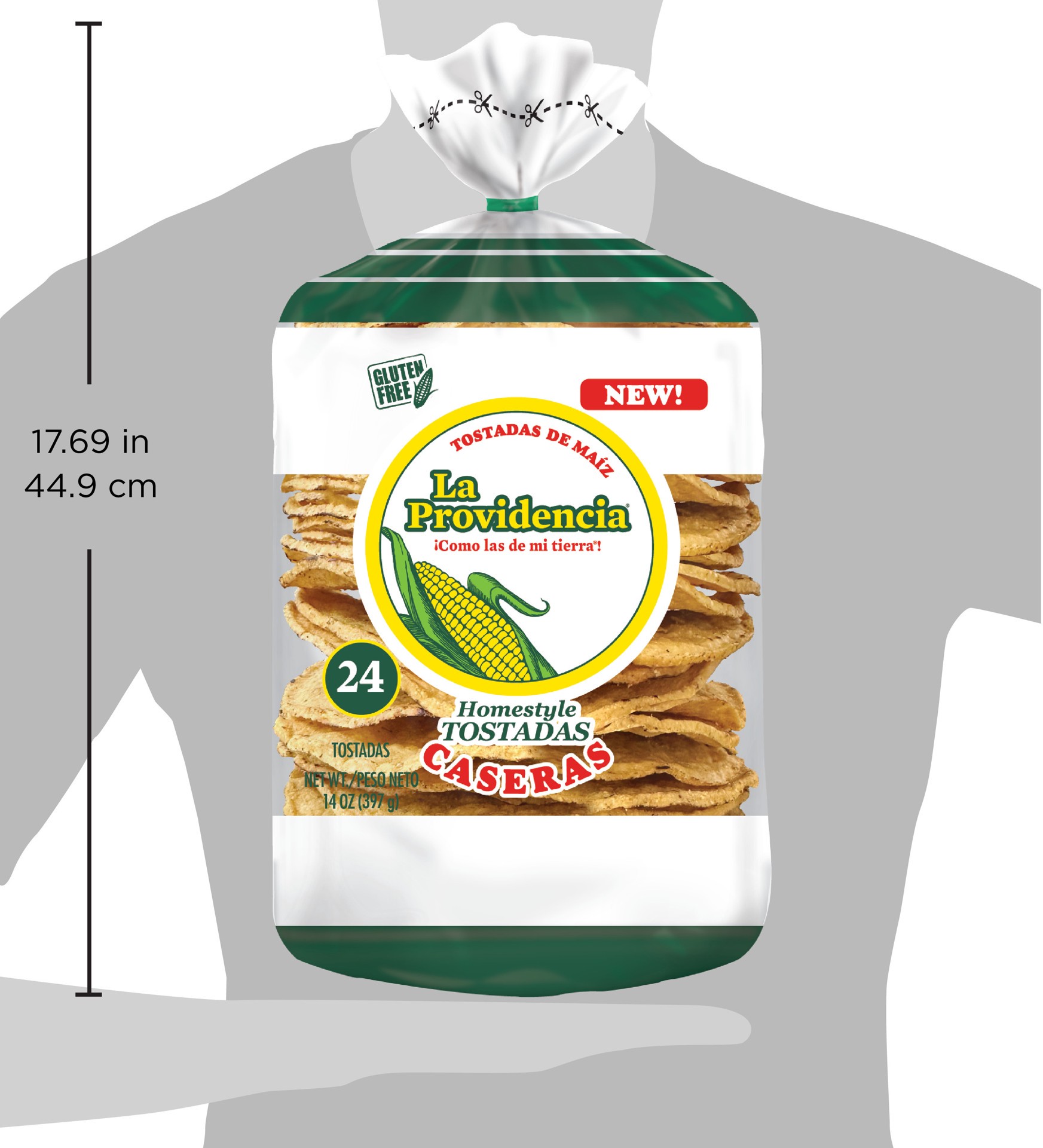 slide 4 of 5, La Providencia Homestyle Tostadas, 24 Count, 14 oz