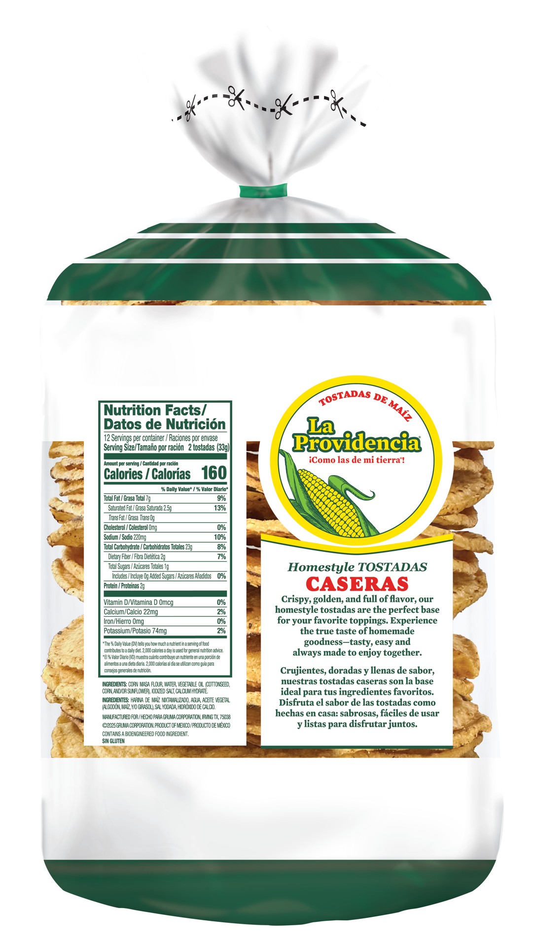 slide 2 of 5, La Providencia Homestyle Tostadas, 24 Count, 14 oz