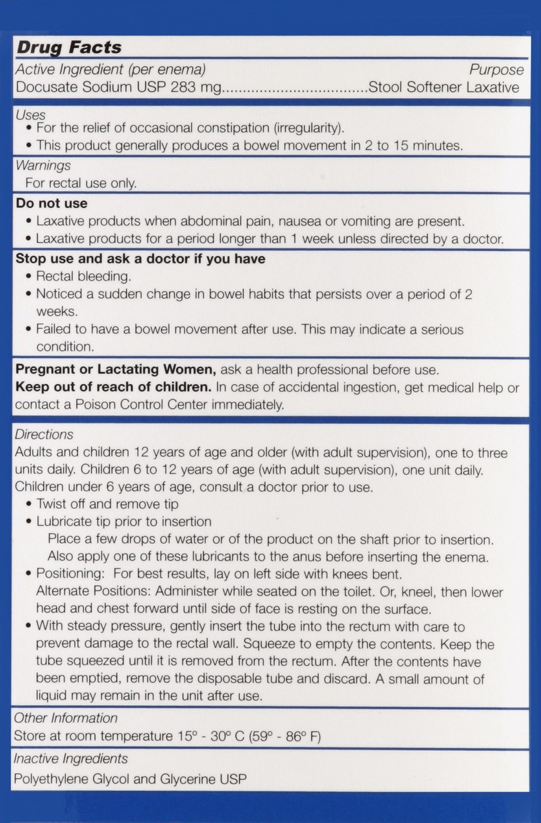 slide 5 of 5, DocuSol Mini-Enemas 5 ea, 5 ct