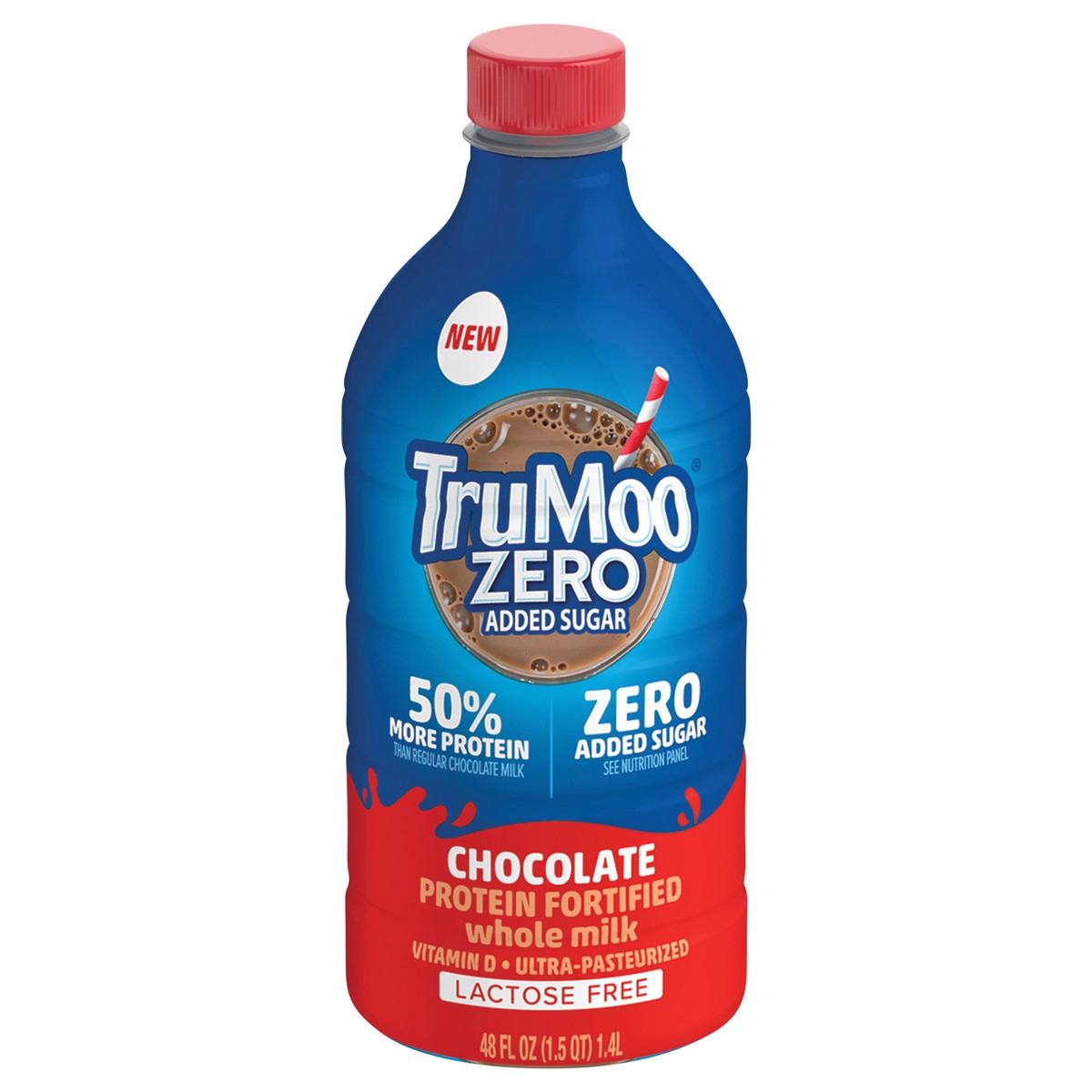 slide 7 of 15, Trumoo Milk Whole Chocolate Zero Added Sugar Lactose Free Protein Fortified Ultra Pasteurized 48 Fz - 48 FZ, 48 fl oz