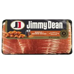Jimmy Dean Maple & Brown Sugar Premium Bacon, 12 oz Pack