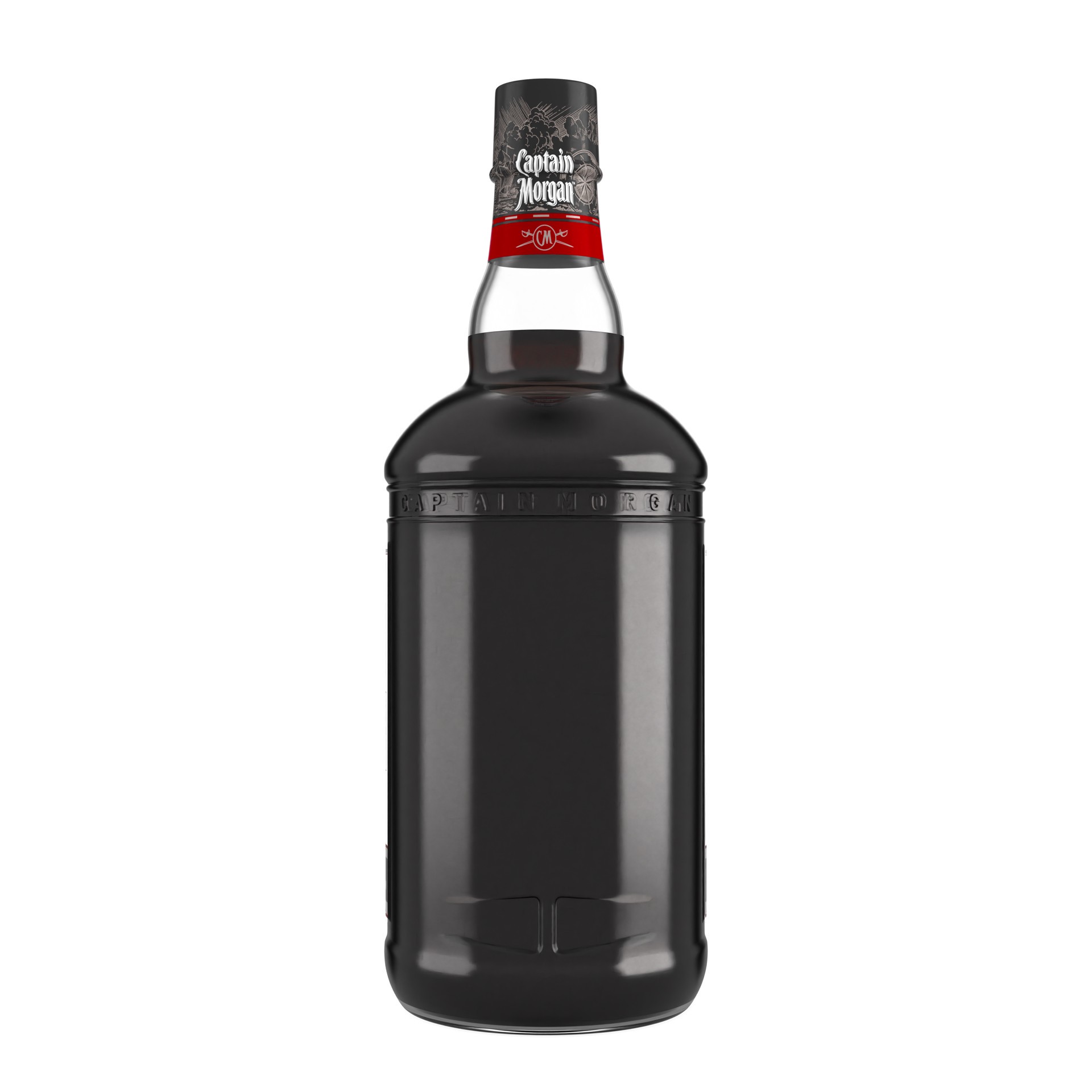 slide 2 of 4, Captain Morgan Rum Black Spiced, 1.75 liter