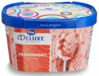 Kroger Deluxe Peppermint Ice Cream