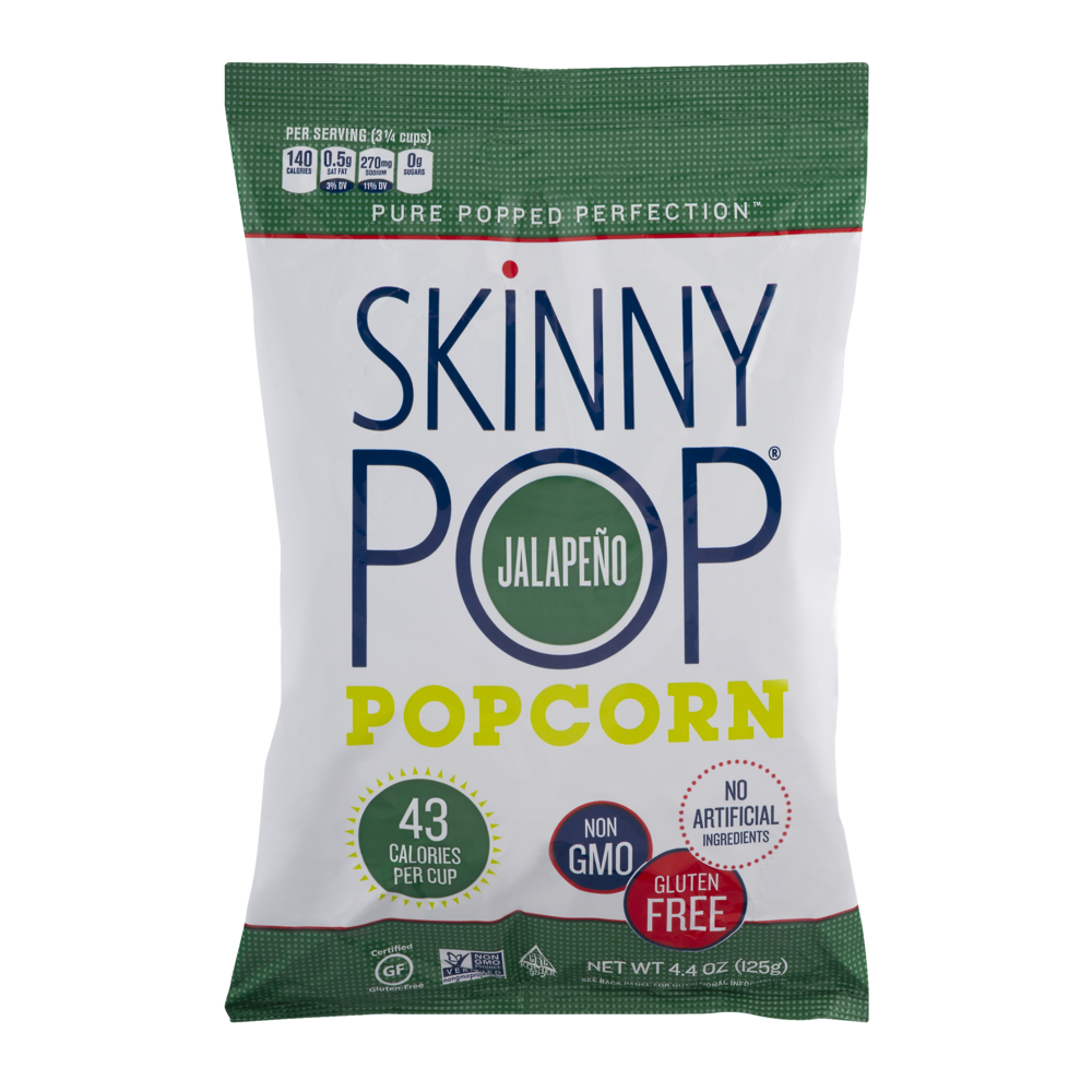 slide 1 of 1, SkinnyPop Jalapeno Popcorn, 4.4 oz