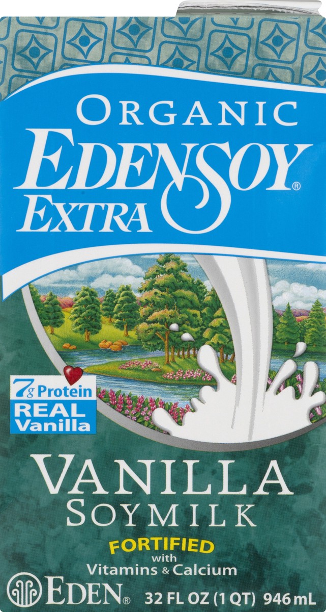 slide 8 of 13, Eden Foods Organic Extra Vanilla Soymilk 32.0 oz, 32 oz