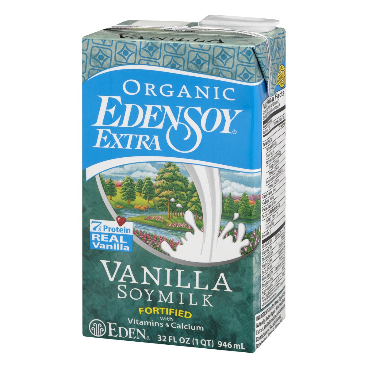 slide 11 of 13, Eden Foods Organic Extra Vanilla Soymilk 32.0 oz, 32 oz