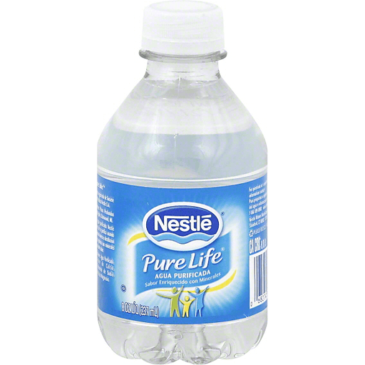 slide 2 of 2, Nestlée Pure Life Purified Water, 8 fl oz