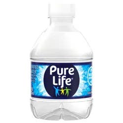 Pure Life Purified Water, 8 Fl Oz, Plastic Bottled Water