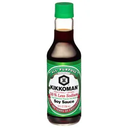 Kikkoman Less Sodium Soy Sauce 296 ml