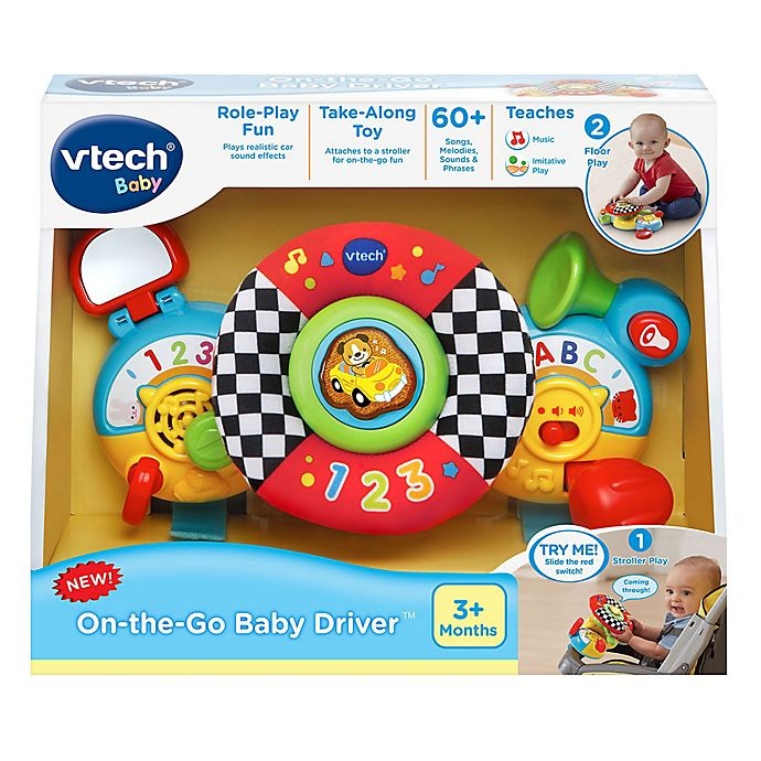 slide 3 of 6, VTech On-the-Go Baby Driver Toy, 1 ct