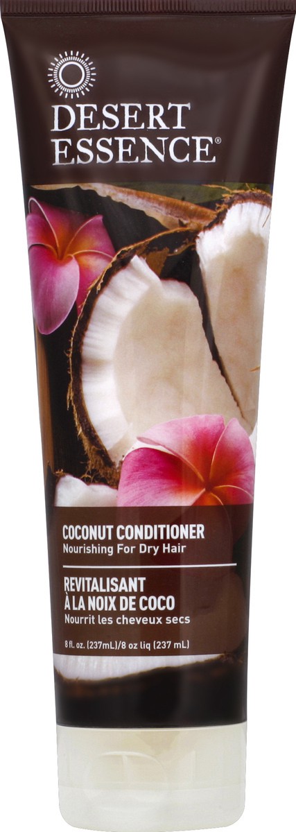 slide 3 of 3, Desert Essence Conditioner Coconut Nourishing For Dry Hair - 8 Oz, 8 fl oz