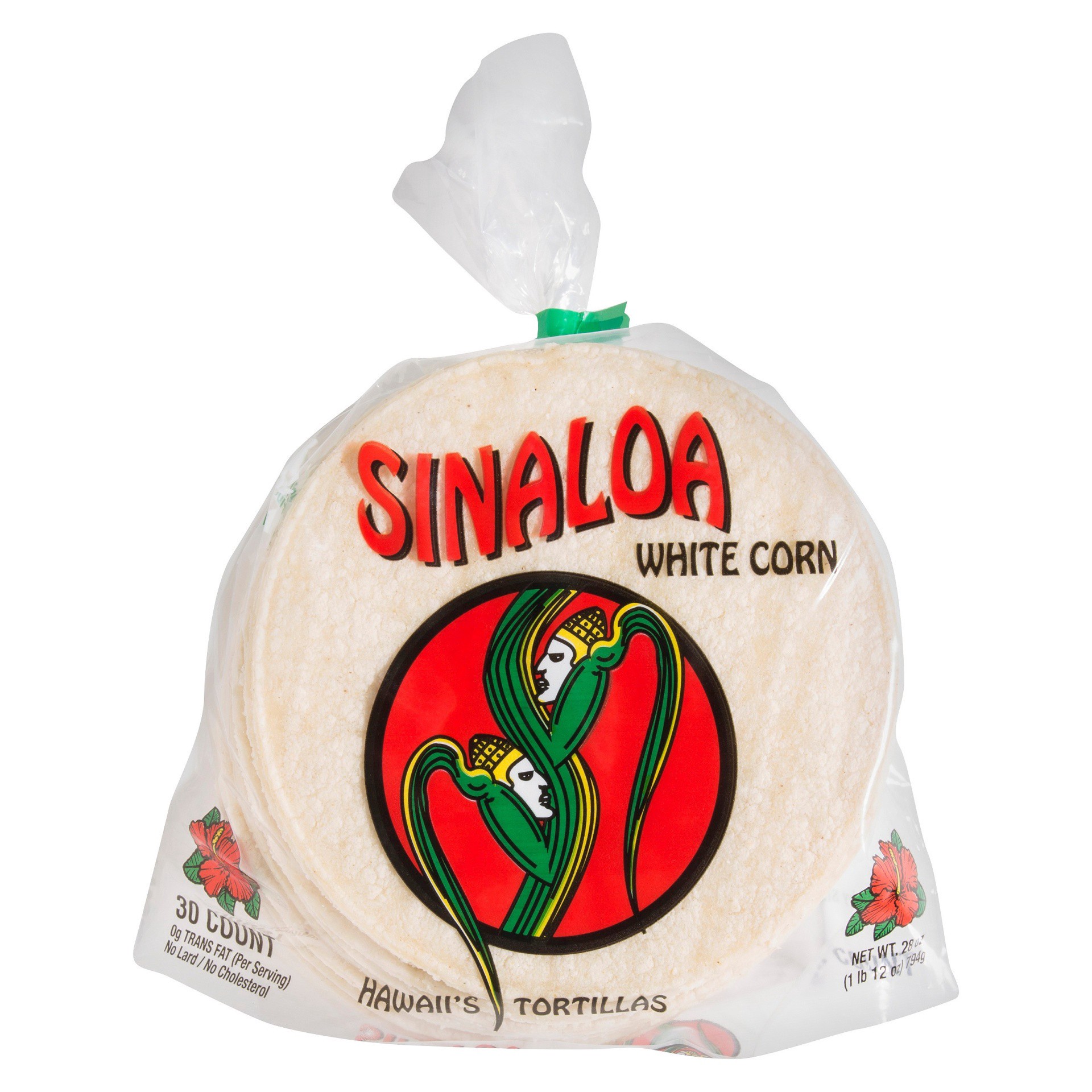 slide 1 of 5, Sinaloa White Corn Hawaii's Tortillas, 30 ct; 28 oz