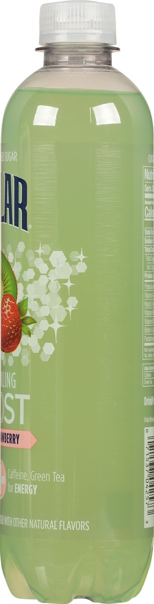 slide 3 of 9, POLAR BEVERAGES Frost Kiwi Straw - 17 fl oz, 17 fl oz