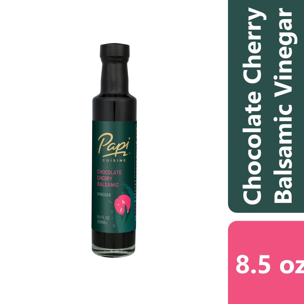 slide 1 of 1, Papi Cuisine Balsamic Vinegar Chocolate Cherry - 8.5 FZ, 8.5 fl oz