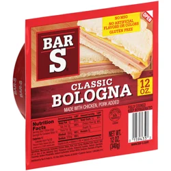 Bar-S Bologna 12 oz