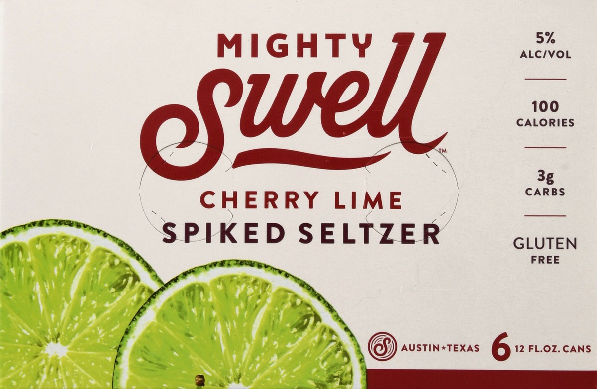 slide 9 of 10, Mighty Swell Cherry Lime Spritzer, 1 ct