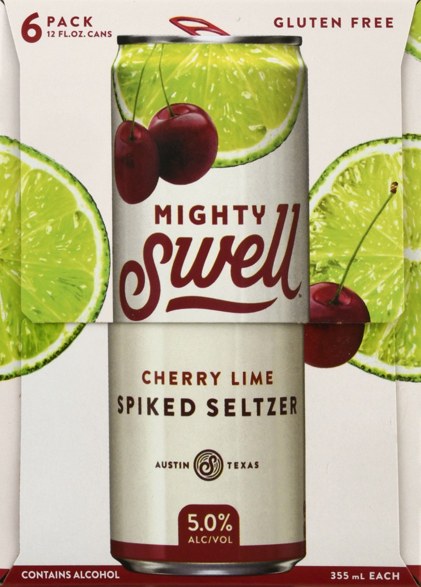 slide 5 of 10, Mighty Swell Cherry Lime Spritzer, 1 ct
