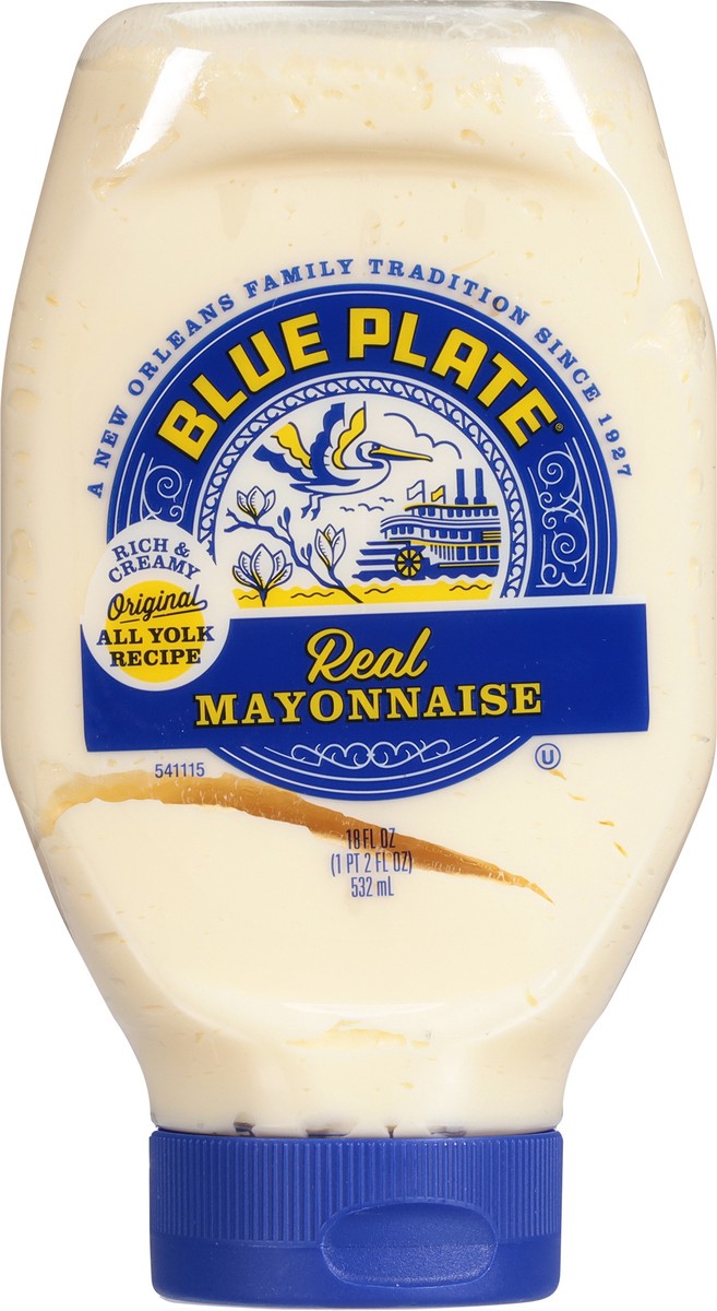 slide 6 of 9, Blue Plate Real Mayonnaise 18 fl oz, 18 fl oz