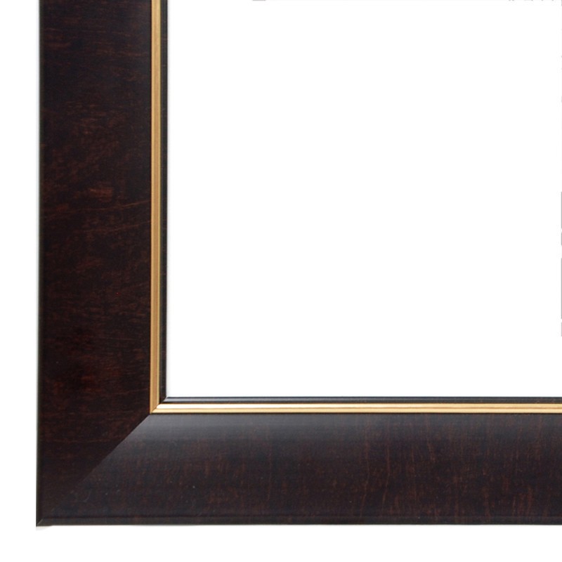 slide 3 of 4, 8.5" X 11" Brown & Gold Document Frame With Mat By Studio Decor, 8.5 in x 11 in