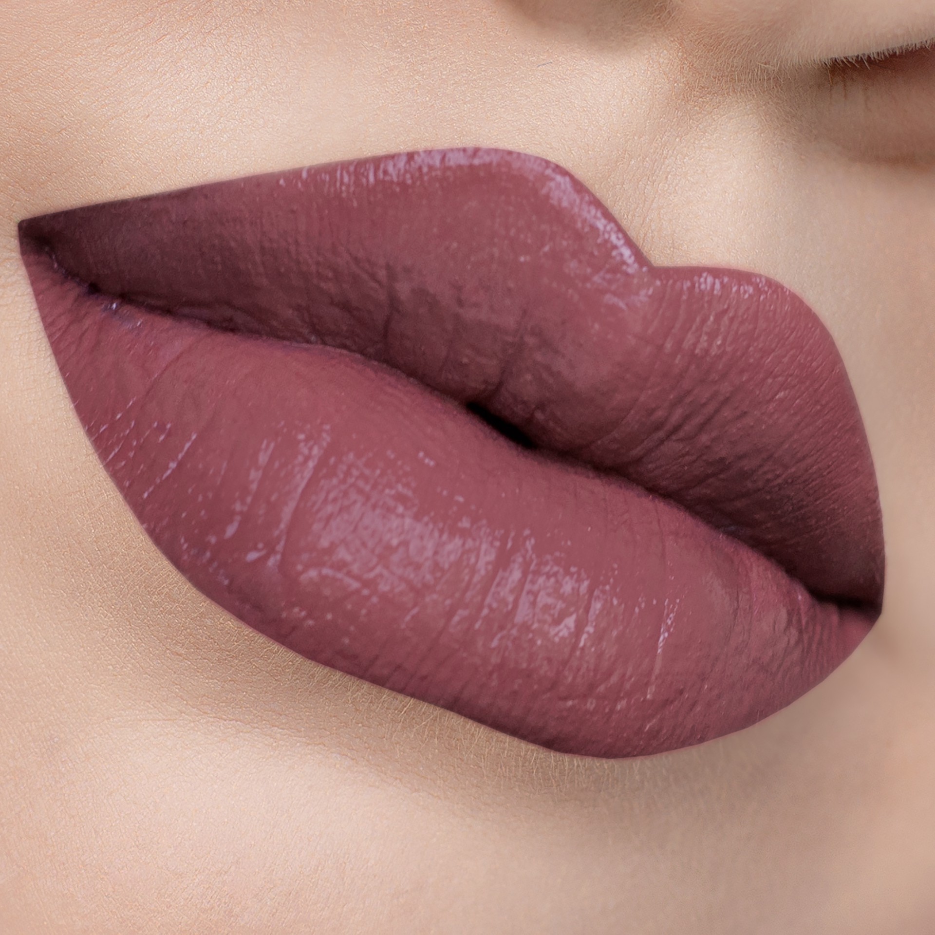 slide 3 of 4, ella+mila Liquid Lip Color, Just Right, 0.14 fl oz