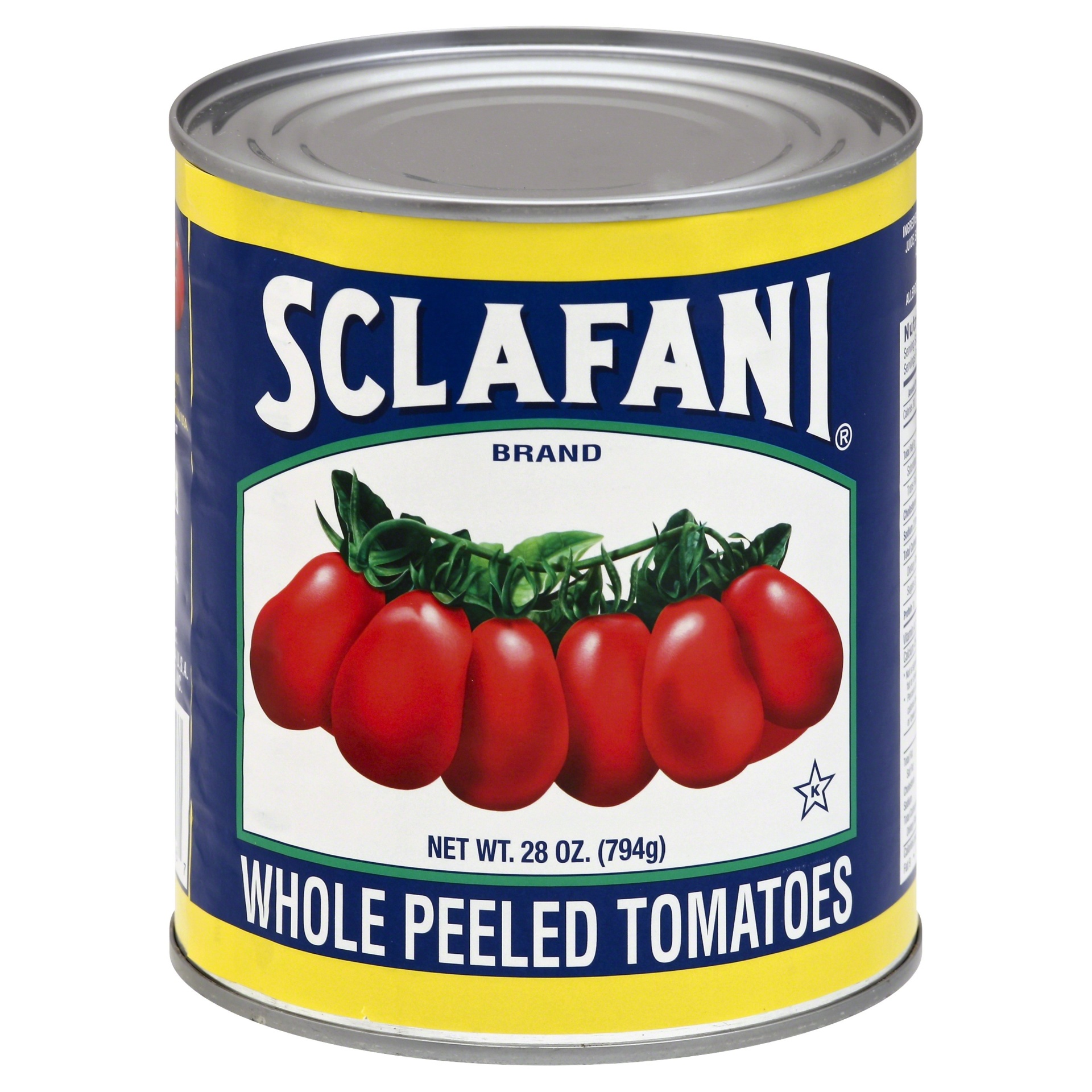 slide 1 of 2, Sclafani Whole Peeled Tomatoes, 28 oz