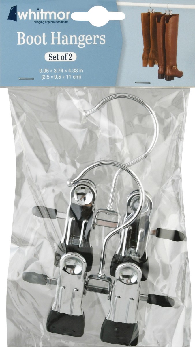 slide 4 of 9, Whitmor Boot Hangers 2 ea, 2 ct