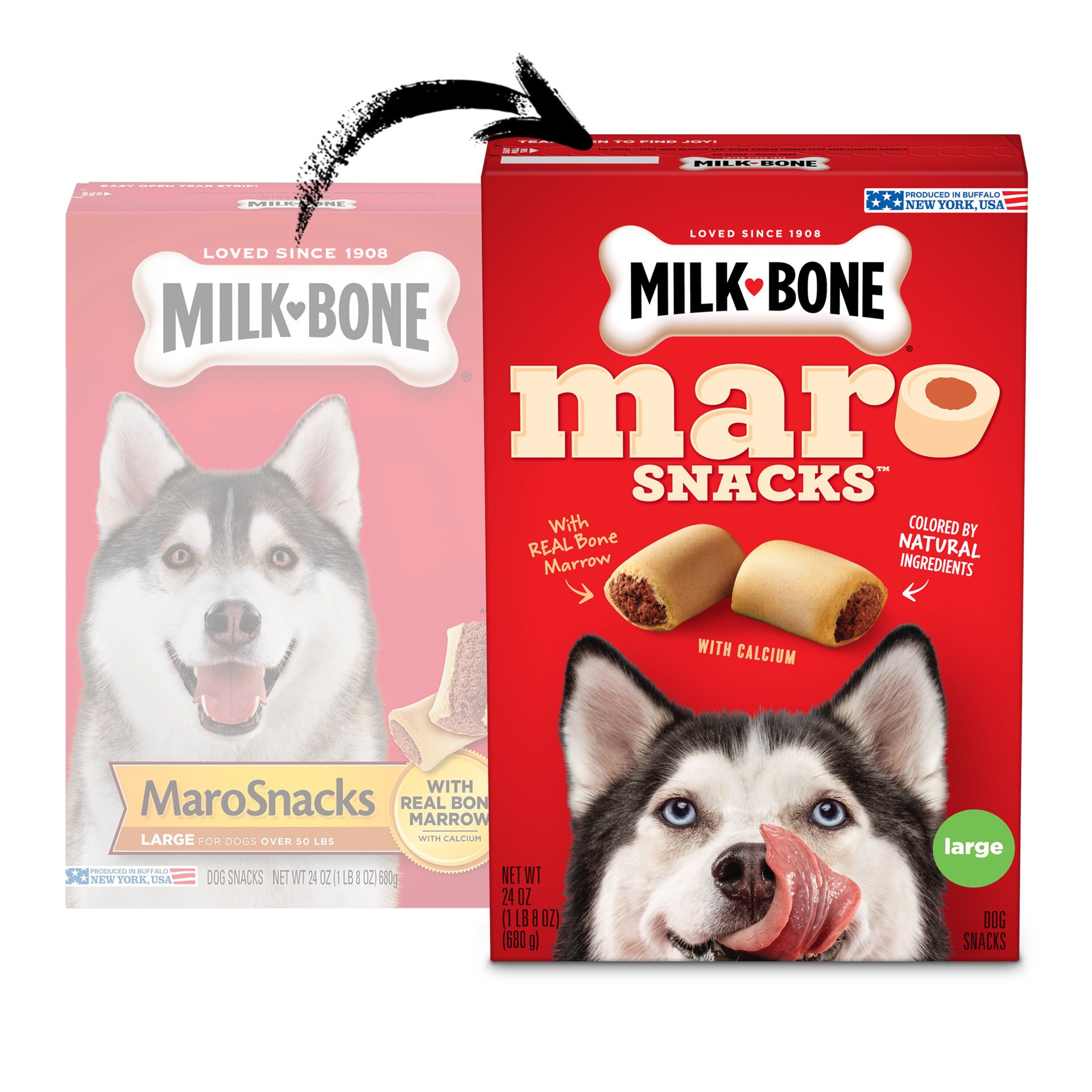 slide 6 of 10, Milk-Bone Milkbone Mar-O-Snacks, 24 oz