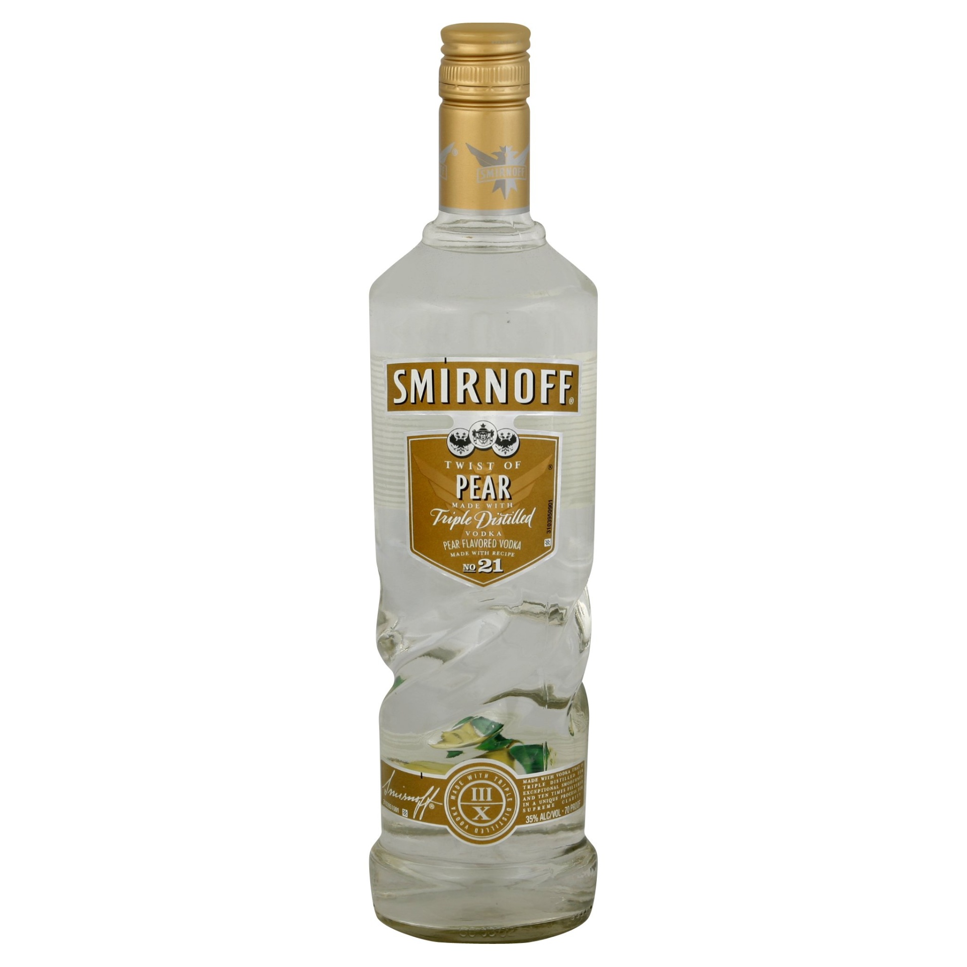 slide 1 of 1, Smirnoff Pear Twist Vodka, 750 ml