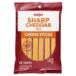 Meijer Sharp Cheddar Cheese Sticks