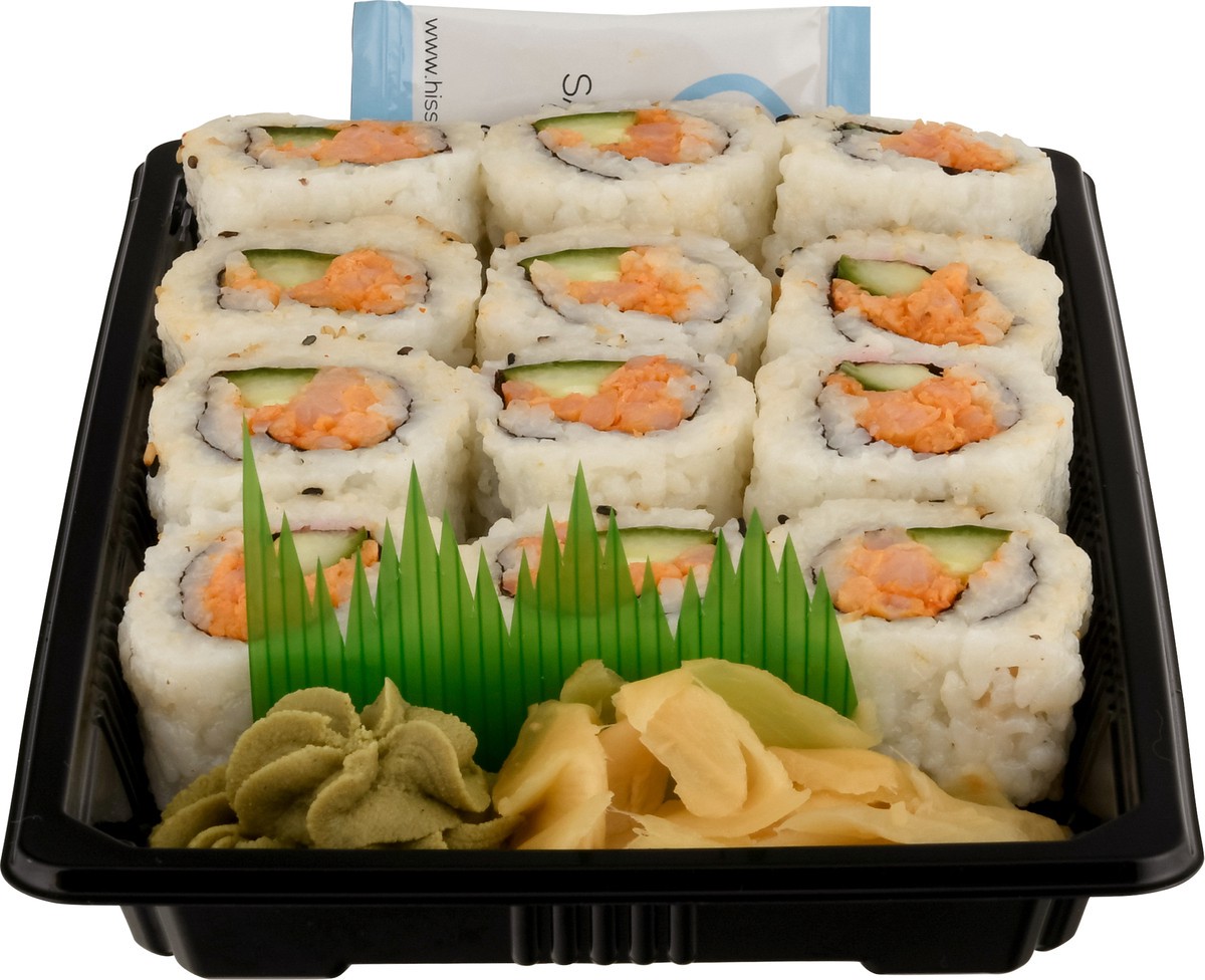 slide 8 of 9, Hissho Sushi Cooked Spicy Shrimp Roll 9.3 oz, 9.3 oz