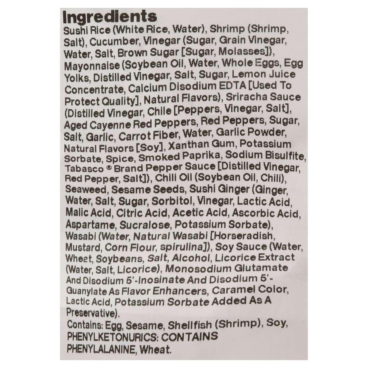 slide 3 of 9, Hissho Sushi Cooked Spicy Shrimp Roll 9.3 oz, 9.3 oz