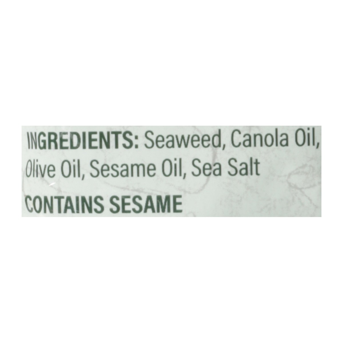 slide 5 of 13, Sea Crunchy Seaweed Snacks with Olive Oil 0.35 oz, 0.35 oz