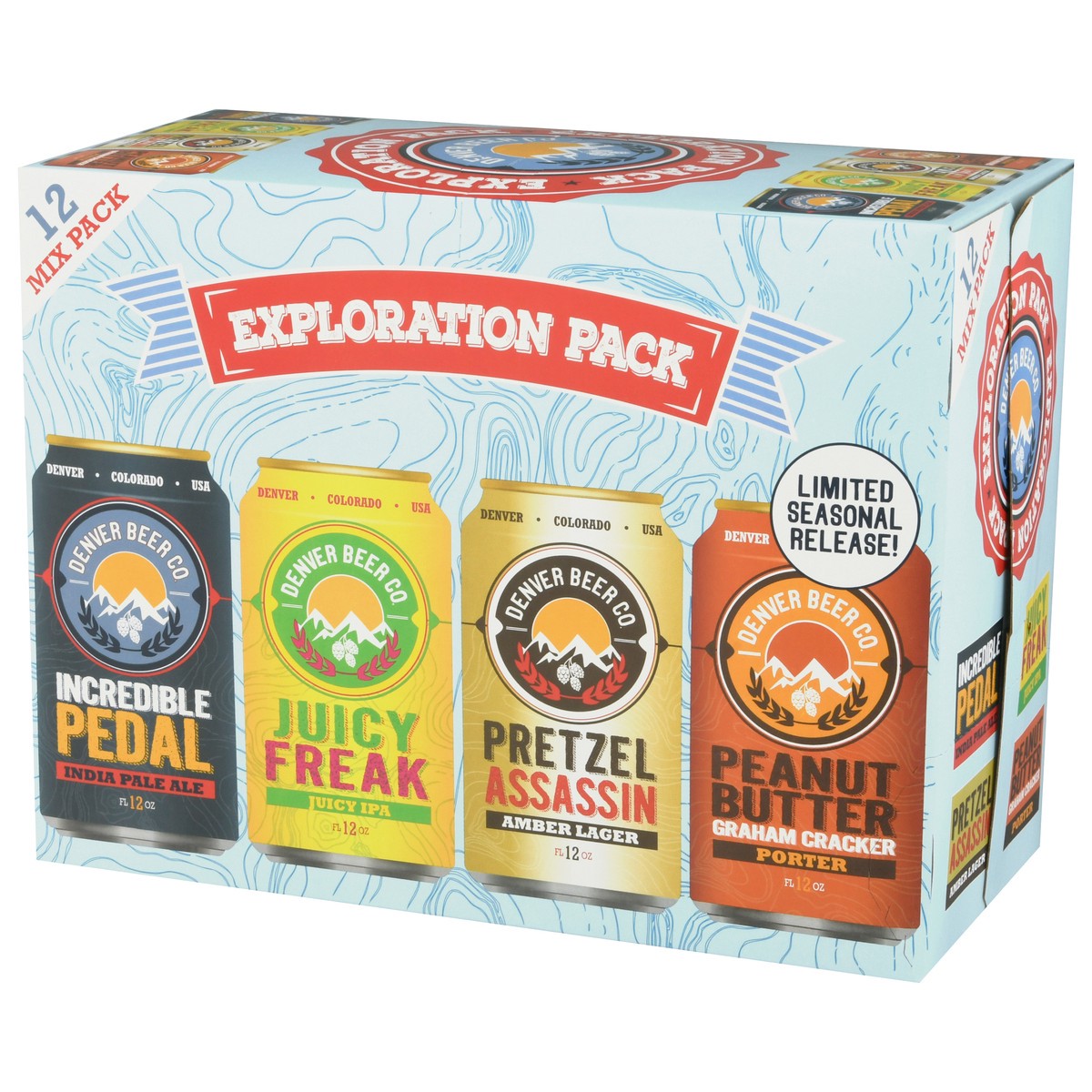 slide 3 of 8, Denver Beer Beer, Exploration Pack, 12 ct; 12 fl oz