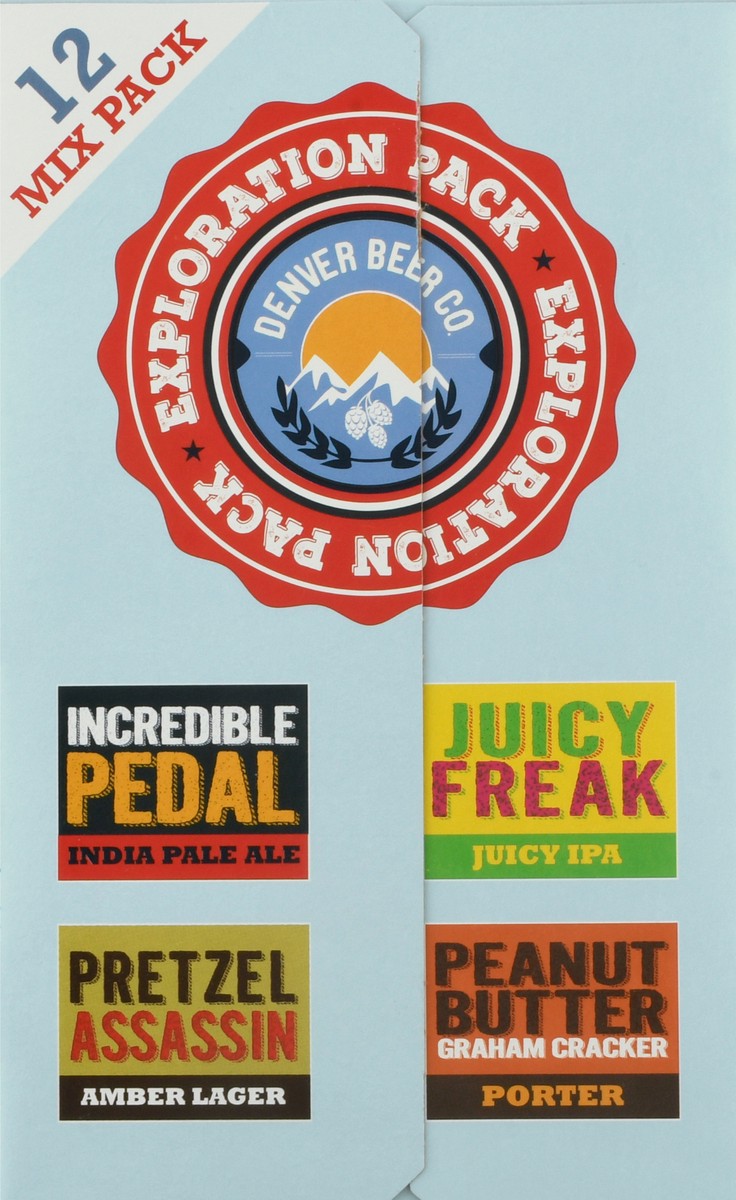 slide 8 of 8, Denver Beer Beer, Exploration Pack, 12 ct; 12 fl oz