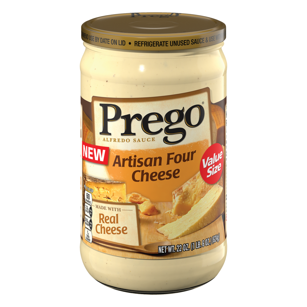 Prego Artisan Four Cheese Alfredo Sauce 22 oz Shipt