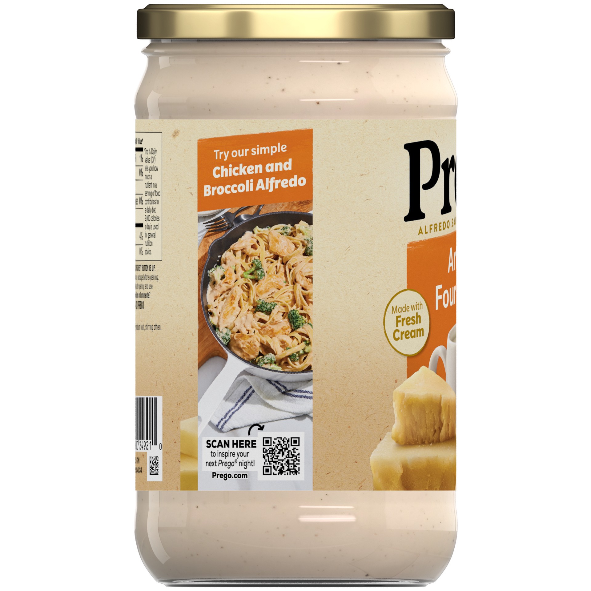 slide 2 of 5, Prego Four Cheese Alfredo Sauce, 22 oz