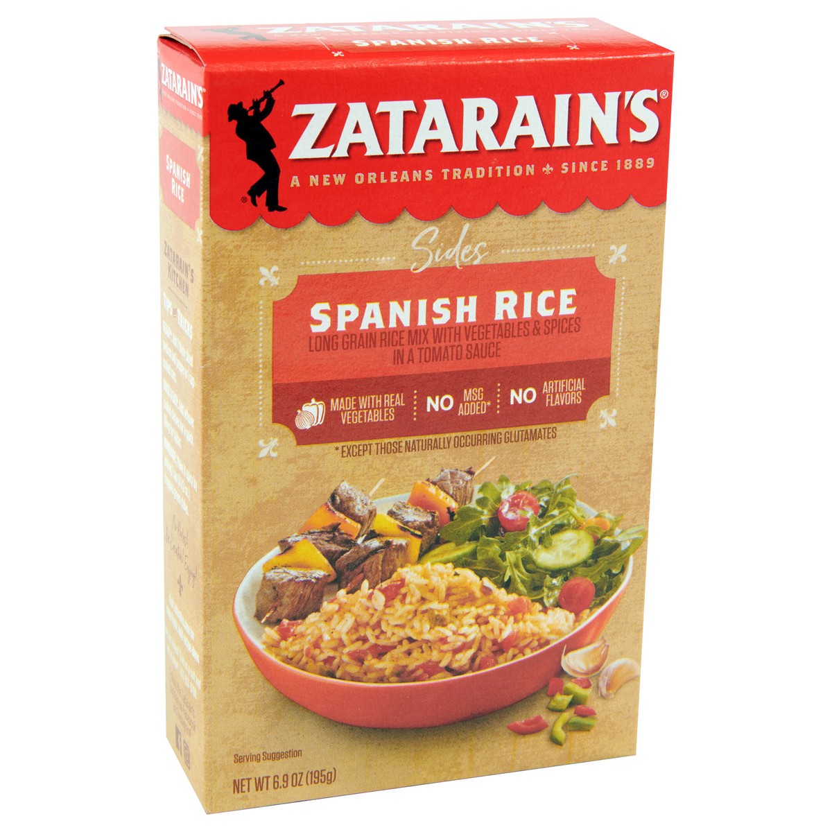 slide 4 of 9, Zatarain's New Orleans Style Spanish Rice Mix - 6.9oz, 6.9 oz