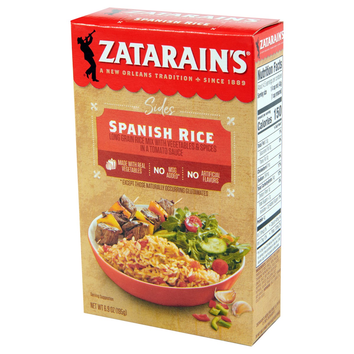 slide 7 of 9, Zatarain's New Orleans Style Spanish Rice Mix - 6.9oz, 6.9 oz