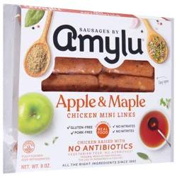 Amylu Links, Chicken, Apple & Maple, Mini