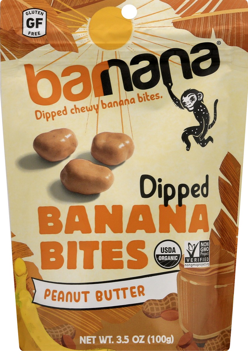 slide 1 of 13, Barnana Peanut Butter Chewy Bites, 3.5 oz