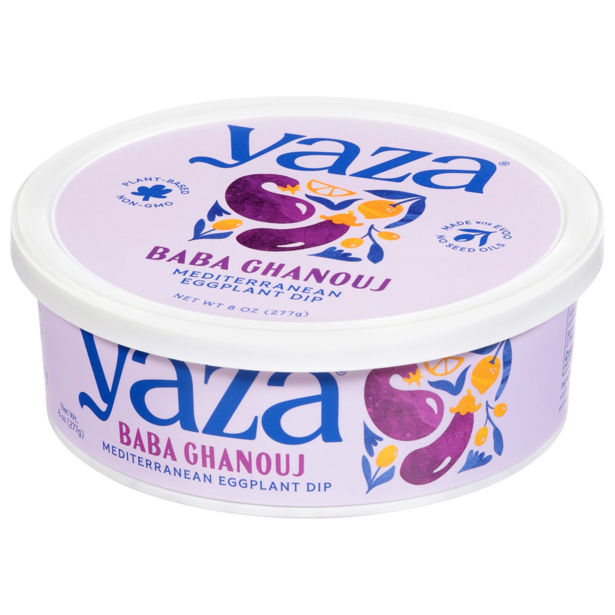 slide 4 of 4, Yaza Baba Ghanouj - 8 OZ, 8 oz