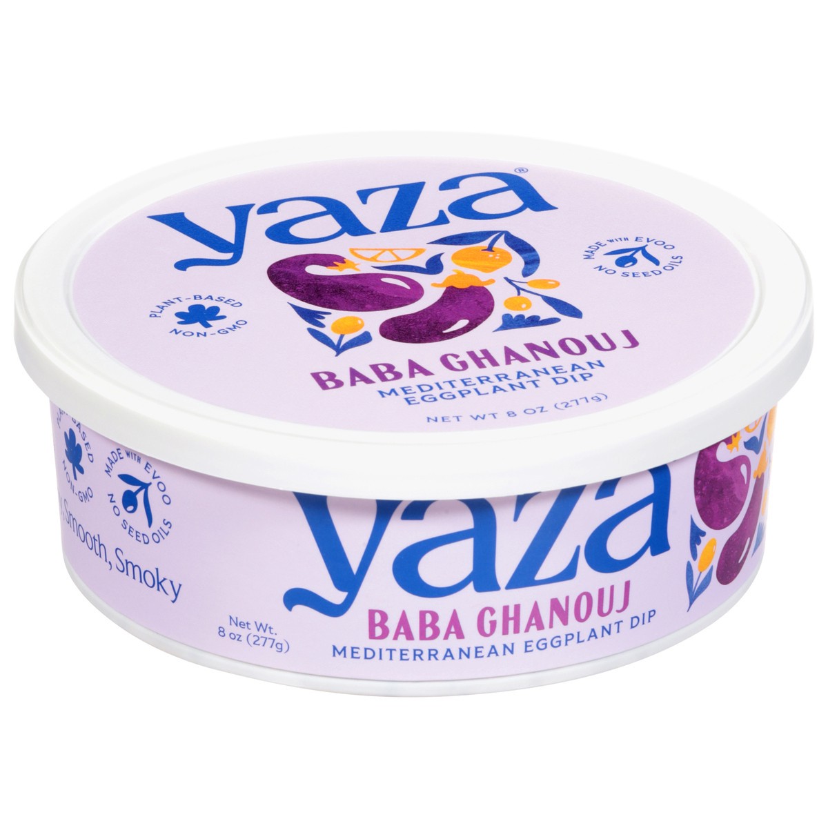 slide 3 of 4, Yaza Baba Ghanouj - 8 OZ, 8 oz
