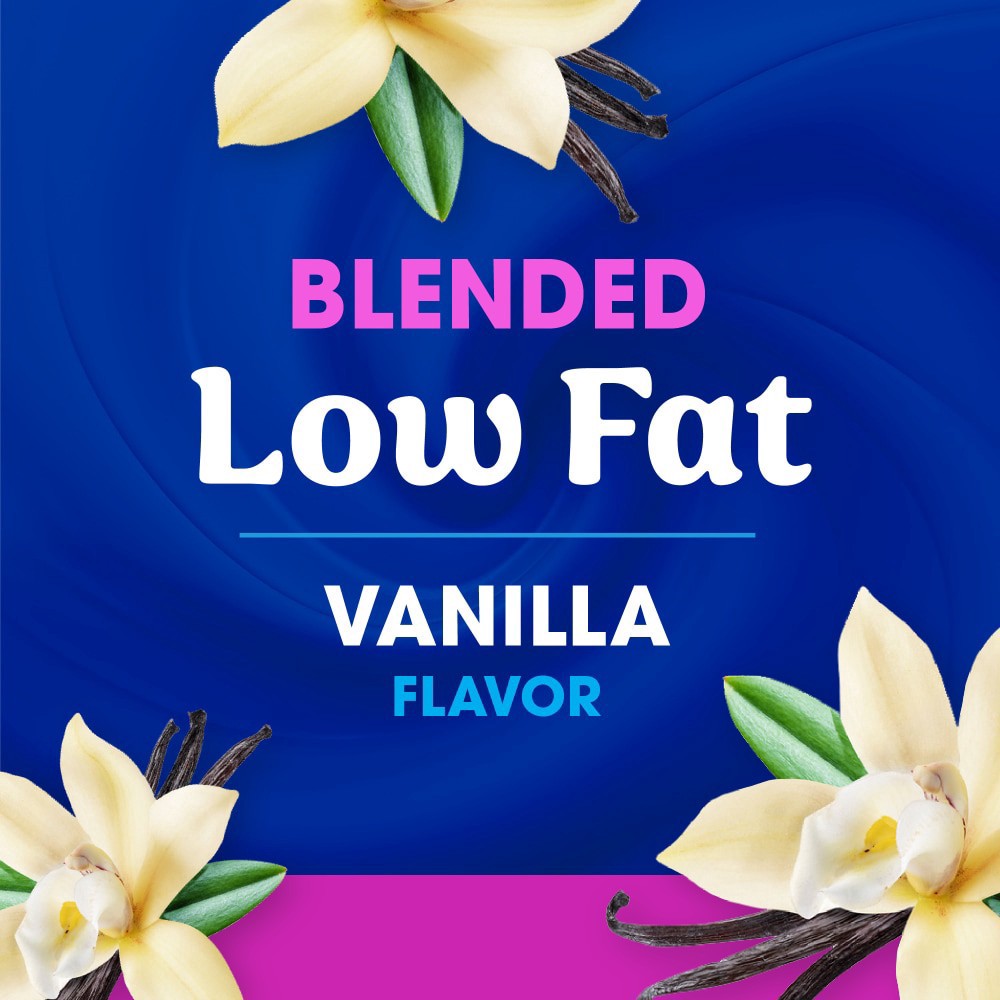 slide 5 of 5, Kroger Low Fat Blended Vanilla Yogurt, 32 oz
