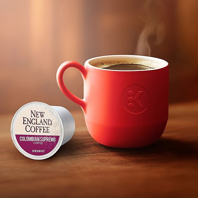 slide 5 of 8, New England Coffee Colombian Supremo Coffee Keurig K-Cup Pods, 24 ct