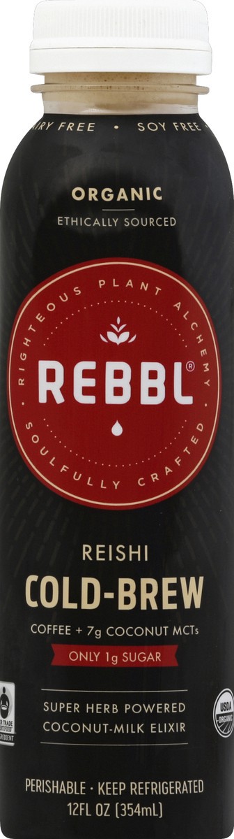 slide 1 of 4, REBBL Reishi Cold Brew- 12 fl oz, 12 fl oz