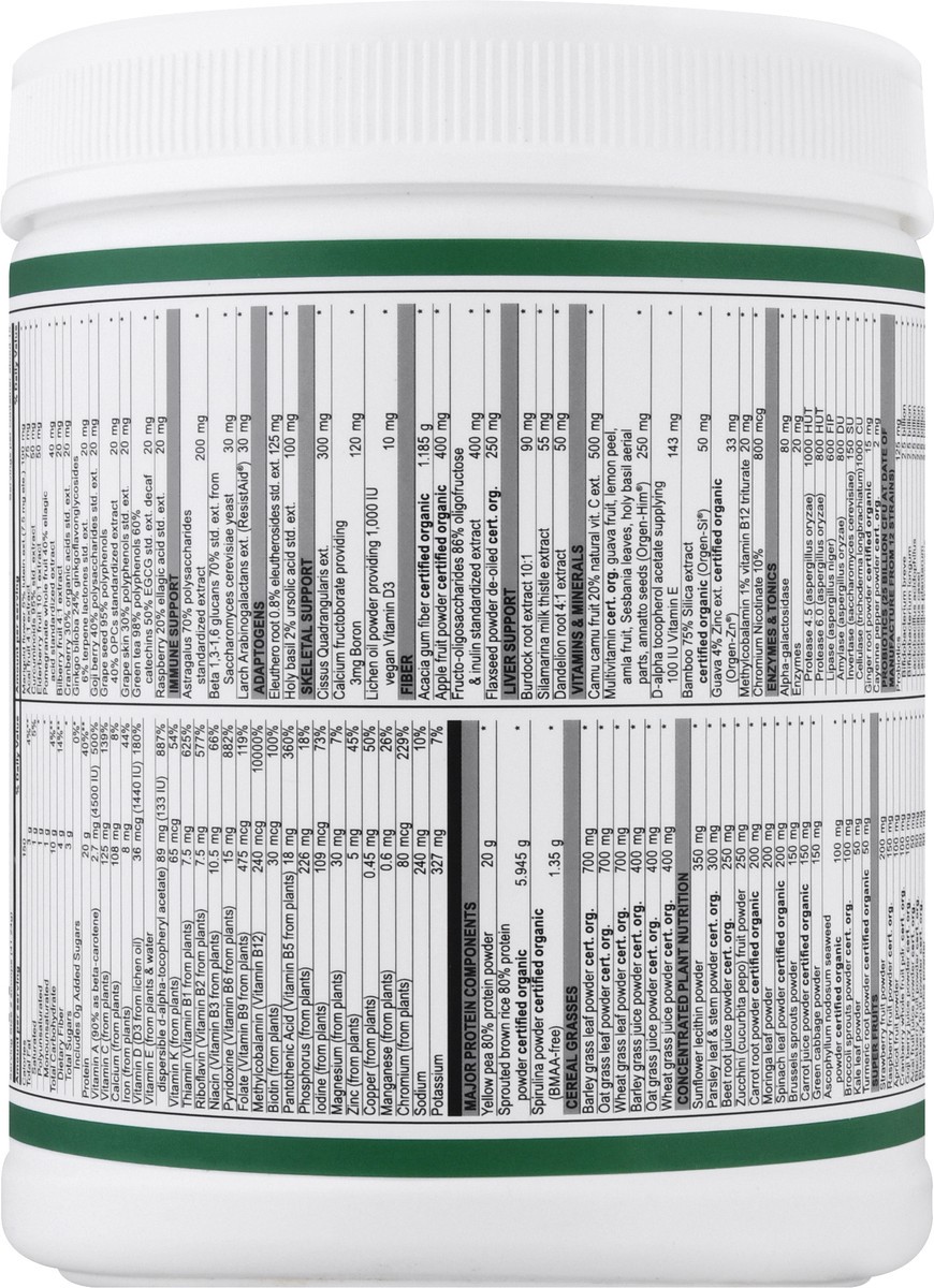 slide 5 of 9, Vibrant Health Maximum Vibrance Vanilla Bean Drink Powder 618.6 gr Canister, 618.60 gram