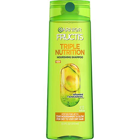 slide 1 of 1, Garnier Triple Nutrition Nourishing Shampoo Dry To Very Dry Hair - 12.5 Fl. Oz., 12.5 fl oz