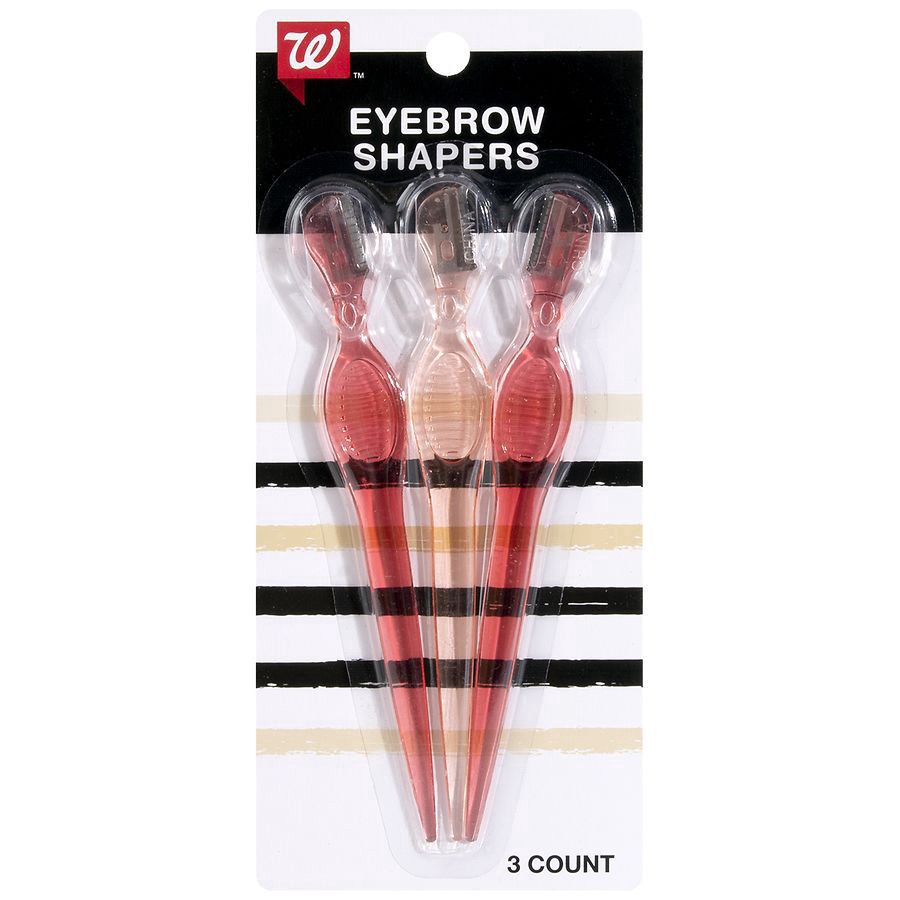slide 1 of 3, Walgreens Eyebrow Shapers, 3 ct
