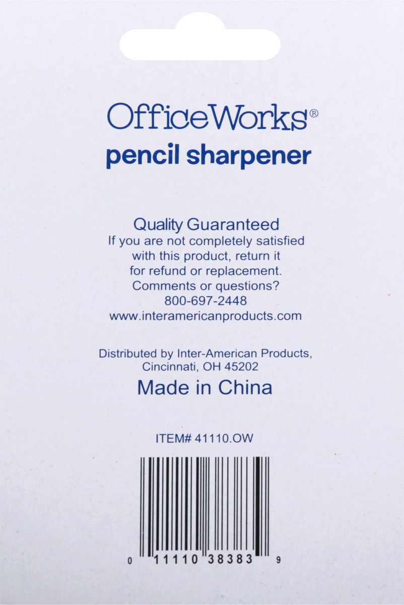 slide 5 of 9, Wow Office Works Pencil Sharpener 1 ea, 1 ct